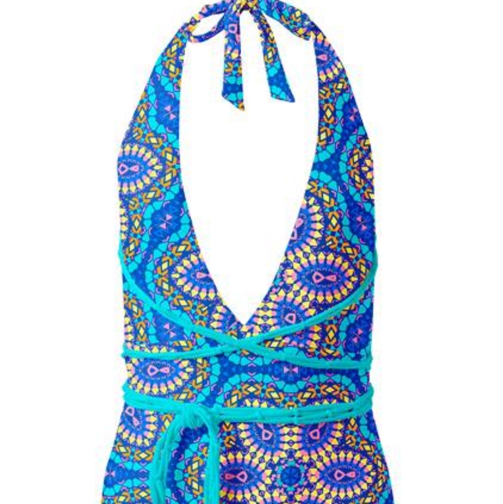 Jamaica Tie Swimsuit (Optical lllussions)